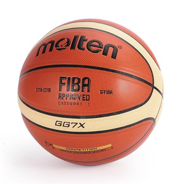 Balles Molten Basketball Ball GG7X Taille officielle 7 PU Cuir Extérieur Match Intérieur Entraînement Baloncesto 230824