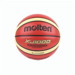 Ballen Gesmolten Basketbalbal Officiële Maat 765 Pu Leer Xj1000 Outdoor Indoor Match Training Heren Dames Baloncesto 230613 Drop Deliv Dhjpm