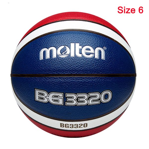 Balles Balle de basket fondue Baule officielle Taille officielle 7 / 6/5 PU Balles de haute qualité Match intérieur Match Training Basketball Basketbbol Topu 230820 2206