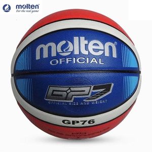 Ballen gesmolten basketbalbal pu materiaal maat 7/6/5 outdoor indoor match training basketbal hoogwaardige dames baloncesto 230815