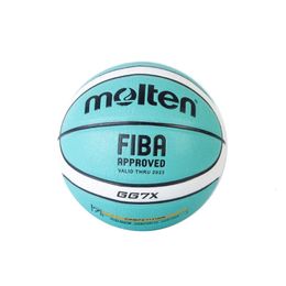 Balles Molten BG4500 BG5000 GG7X Série Composite Basketball Approuvé FIBA Taille 7 6 5 Extérieur Intérieur 231114