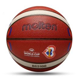 Balles Molten Original Basketball Taille 765 Haute Qualité Polyuréthane Durable Compétition Formation Extérieure Hommes Topu 231117