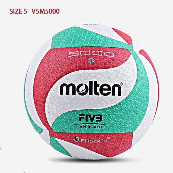 Ballen Gesmolten Serie Maat V5M4500 V5M5000 Stijl Hoge Kwaliteit Volleybal Professionele Game 5 Indoor bal 230413