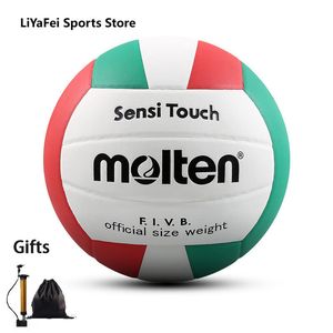 Balones Molten Tamaño 4 5 Voleibol 2200 Soft Touch Estándar Jóvenes Adultos Partido Entrenamiento Playa Regalos gratis 230615