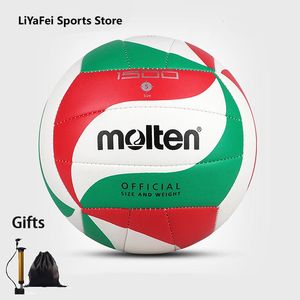 Balles Molten Taille 45 Standard Volleyball Soft Touch Match Training Outdoor Indoor Volleyballs Jeunes Adultes Femmes Plage V5M1500 230615