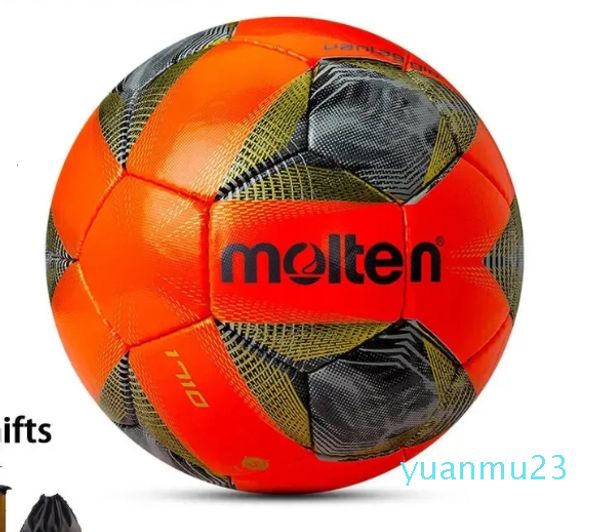 Ballons de football de taille fondue, pour enfants, jeunes et adultes, entraînement de Match, Football, balles de Futsal d'intérieur et d'extérieur, pompe à Air