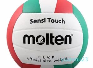 Balles de volley-ball de taille fondue, doux au toucher, Standard pour jeunes adultes, entraînement de Match, plage