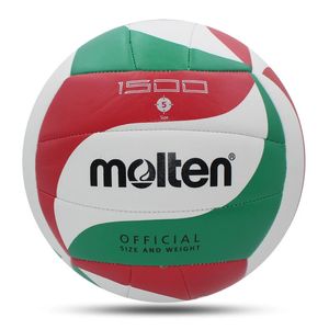 Balles Molten Volleyball Taille Standard 5 Soft Touch PU Haute Qualité Intérieur Sports de Plein Air Compétition Match d'entraînement voleibol 231128