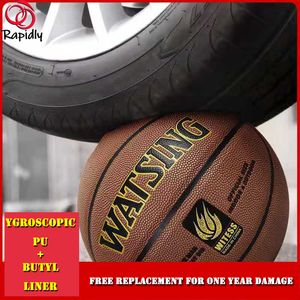 Balles n ° 7 Basket-ball en cuir de vachette en microfibre Sensation haute élastique Résistant à l'usure Adulte Professionnel Basket-ball Sports d'équipe en gros 230820