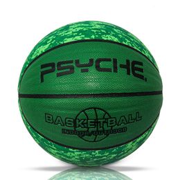 Balles n ° 7 PU Camouflage Series Basketball Indoor Outdoor General Junior High School Adult Basketball Ball 230614