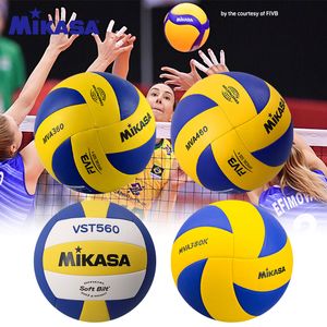 Ballons Original Volleyball MVA360 MVA460 MVA380K VST560 Entraînement intérieur et extérieur Approuvé FIVB Officiel 230719