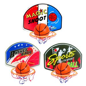 Balles En Plastique Panier De Basket Hoop Jouets 27X21cm Mini Basketball Board Famille Enfants Enfants Basketball Jouet Ensemble Mur Jeu Mini Panier 230705