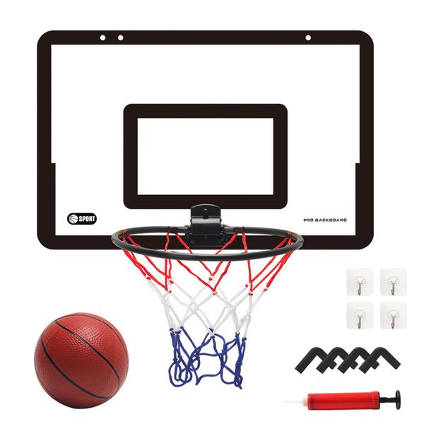 Balls Portables Mini Mini Juguetes de Baloncesto Kit Indoor Home Fans Juego deportivo Juego de juguetes para niños Adultos 230811