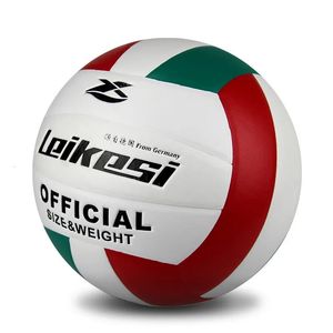 Balles PVC Taille 5 Volleyball Adultes Intérieur Extérieur Résistant à l'usure Antidérapant Équipe Match Ballon D'entraînement Étanche Sable Plage 231128