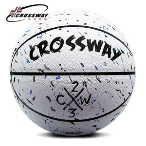 Ballen Merk CROSSWAY L702 Basketbal Bal PU Materia Officiële Maat 7 Basketbal Gratis Met Netto Zak Naald 231213