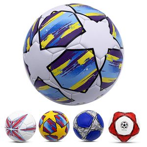Pelotas tamaño 4 tamaño 5 balón de fútbol PU partido entrenamiento fútbol resistente al desgaste partido Original máquina Stitch bola de futebol 230703
