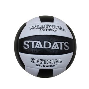 Balls taille 5 Volleyball Soft Touch Pu Ball Indoor Sports Outdoor Sand Sand Place Concours Competition Portable Train Exercice Volleyball 231020