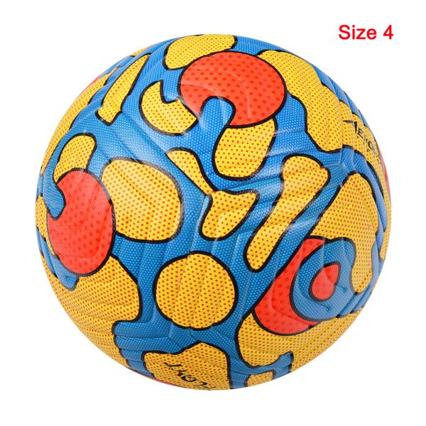 Balones Balón de fútbol Tamaño oficial 5 4 Material de pu de alta calidad Partido al aire libre Liga Entrenamiento de fútbol Sin costura Bola De Futebol 230113 1 {categoría}