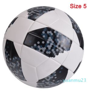 Ballons ballon de Football taille professionnelle haute qualité sans couture entraînement en plein air Match Football enfant hommes futebol