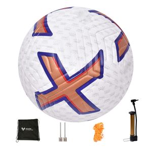 Ballons de football Ballons de football Taille officielle 5 Taille 4 Haute qualité PU Match d'entraînement de football en plein air Enfant Adulte futbol topu avec pompe gratuite 230227