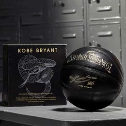 Ballen Spalding 24K Black Mamba Merch Basketbalbal Herdenkingseditie PU Slijtvast Serpentine Maat 7