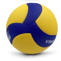 Balles Style Volley-ball de haute qualité V300W Compétition Jeu professionnel Volley-ball Taille 5 Ballon de volley-ball intérieur 230712