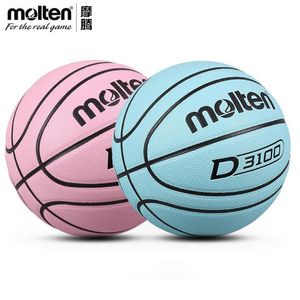 Balles US Original Molten BD3100 Basketball Taille standard 5 6 7 Balle en PU pour étudiants Adultes et adolescents Entraînement de compétition en plein air 230721