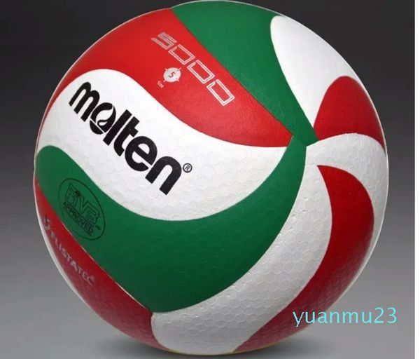 Balles US Original Molten Volleyball Taille Standard PU Ball pour Étudiants Adultes et Adolescents Compétition Formation En Plein Air Ind
