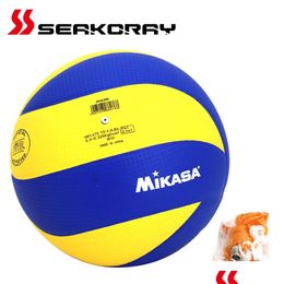 Ballen Volleybal Maat 5 Pu Soft Touch Officiële Match Mva200Wv330W Indoor Game Ball Training 230613 Drop Delivery Dhkwu