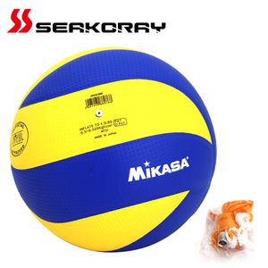 Ballons de volley-ball taille 5 PU doux au toucher match officiel MVA200W/V330W ballon de jeu intérieur ballon d'entraînement 230518