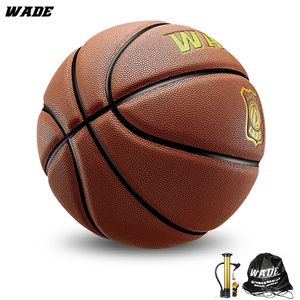 Ballen WADE 7# PU Zacht Leer Grote Deeltjes League Benaming voor basketbal Bal Waterdicht Lente voor Binnen/buiten 231115