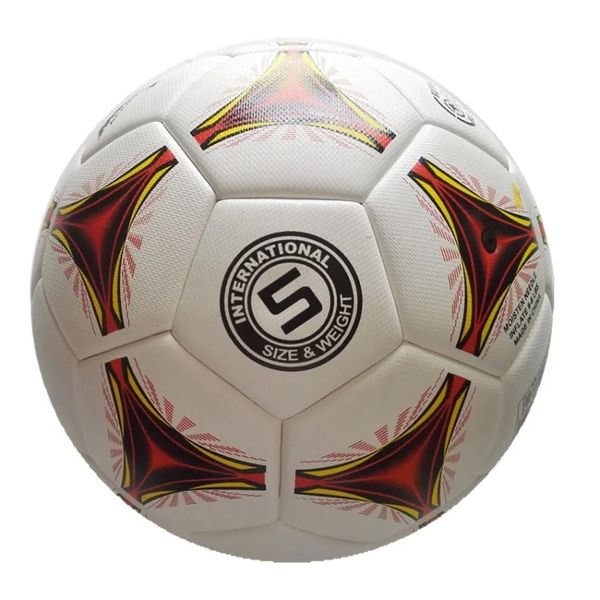 Las bolas venden al por mayor el juguete laminado personalizado del balón de fútbol del PVC del fútbol para el balón de fútbol de goma 230915 de los niños