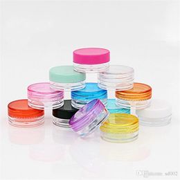 Plastic ronde gezichtscrème fles Gemakkelijk te dragen Cosmetica Opbergdozen Dikker Bodem Mini Organizer Draagbare 0 11YM BB