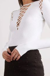 Balm1 nouveaux vêtements de créateurs femmes 2024 top tricots sexy pull mince pull de créateur femmes pulls pull en tricot pulls pour femmes designer t-shirt femmes cadeau