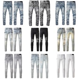 Paris Style Mode Hommes Jeans Simple D'été Léger Denim Pantalon Grande Taille Designer Casual Solide Classique Jean Droit Pour Homme