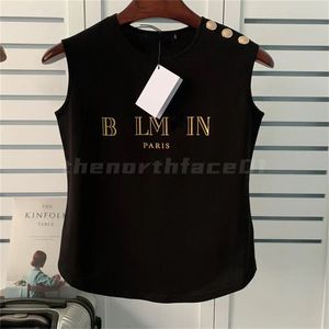 Célèbre Womens Designer T Shirts Haute Qualité D'été Sans Manches Tees Femmes Vêtements Top À Manches Courtes Taille S-XL