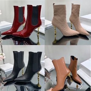 Balmais Designer Boots Hoogwaardige platform Dames Boots Half Boot Classic Style Shoes Winter Fall Snow Snow Long Boot
