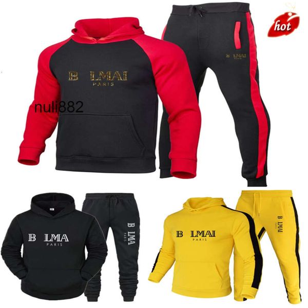 balmanly ballmainly ballman balmin Ropa deportiva balmani para ropa para hombre W0H7 chándales chándal diseñador sudadera con capucha amor mismo traje sudadera de algodón puro The 2WH2