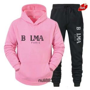 balmanly ballmainly ballman balmin sweat balmani hommes vêtements de sport pur T7RK sweat à capuche costume ensemble même 23nouveau coton mode hommes pantalon de créateur Sw BVTM