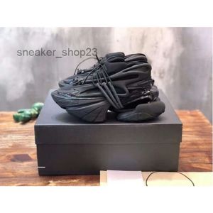 Balmmain Fashion Spaceship Shoes Sneaker Breathable 2024 Man Designer Femmes Running Lace-Up Luxury Eather Casual Elastic Mesh RKBP