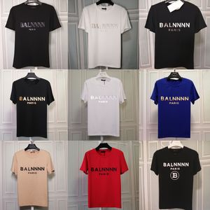 Balmn Hot Sell Summer Men Women Designer Plus taille T-shirt Tees T-Shirts Casual T-Shirts Men T-shirts Contrôlement Cloths Cloths T-shirt 3xl 4xl 5xl BL2342