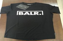 BALR T-shirt Man 2019 Half Frame Euro Taille Imprimer T-shirt Balred Men 100 Coton Brand Clothing Round Bottom Back Balr TS6786394