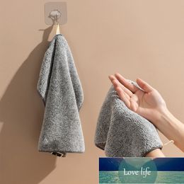 Bamboe houtskool dishcloth huishoudelijke absorberende schoonmaak doek microfiber keuken niet-stok olie handdoeken doek keuken gereedschap fabriek prijs expert ontwerp kwaliteit laatste