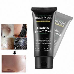 Bamboe Houtskool Nieuwe Sucti Gezicht Diepe Reiniging Zwart Modder Masker Mee-eter Verwijderaar Peel-Off Masker Gemakkelijk Uit te trekken Mee-eters k9O8 #