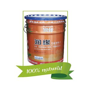 Pintura de sabor puro de carbón de bambú, factor de carbón de bambú activo natural, bajo contenido de VOC, olor fresco, resistente a la suciedad, resistente a la putrefacción antimoho.