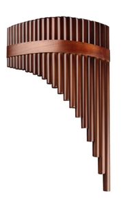 Instrument de musique fabriqué en bambou 22 tuyaux Pane flûte main gauche g touche de haute qualité tuyaux à vent d'instrument en bambou bambou flûte4795624