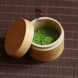 Boîte à Matcha en bambou, boîte à thé vert Matcha en poudre, 20g, accessoires pour le thé, 240119