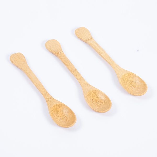 Bamboo Spoon Stira Coffee Spoons pour enfants Ustensiles de cuisine
