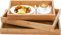 Bamboe houten lade Japans brood snack vast hout huishouden kung fu thee thee water cup bord hotel borden huis keukenbenodigdheden 021202