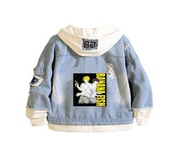 BANANA FISH Demin Veste Anime Jeans Sweats À Capuche Ash Lynx Manches Longues Femmes Sweat Harajuku Garçons Streetwear Couple Vêtements9158638